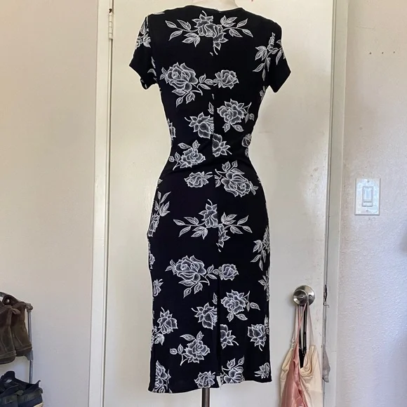 Vintage midi short sleeve dress - Picture 8 of 8